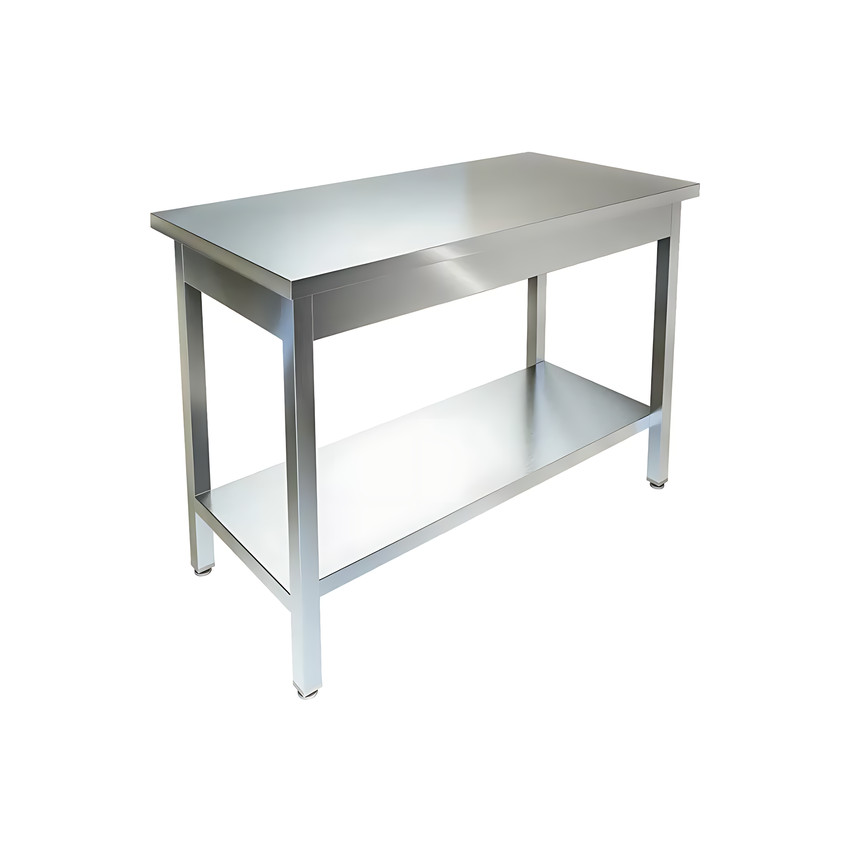 Стол разделочный ПРОФИ НТ полка сплош. нерж.