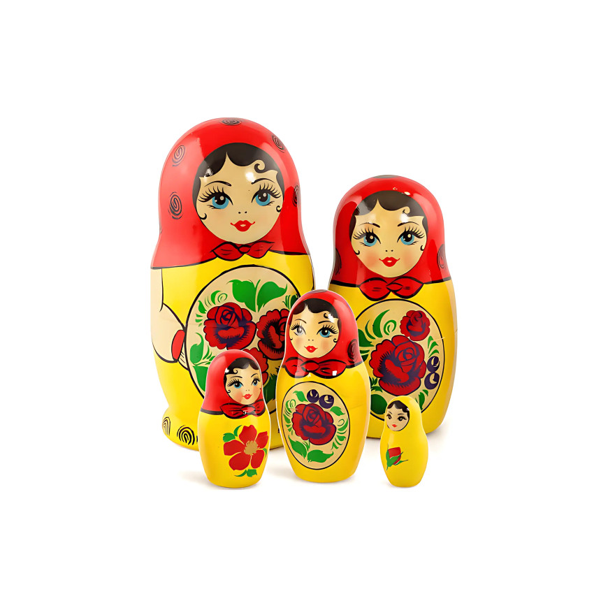 Матрешка деревянная 5